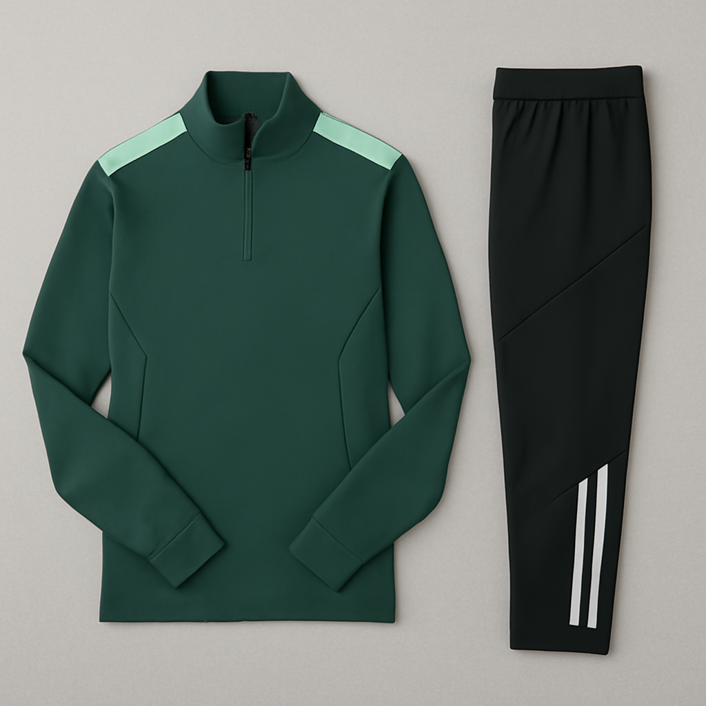 MUN 24/25 Training Suit - Green/Black