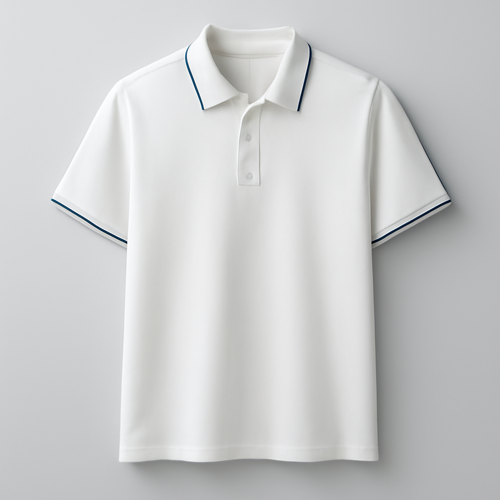 BRA White Polo Shirt